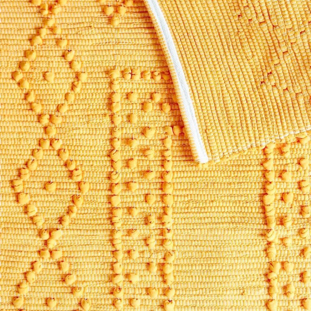 Traditional Portuguese rug 100x50 - Orange