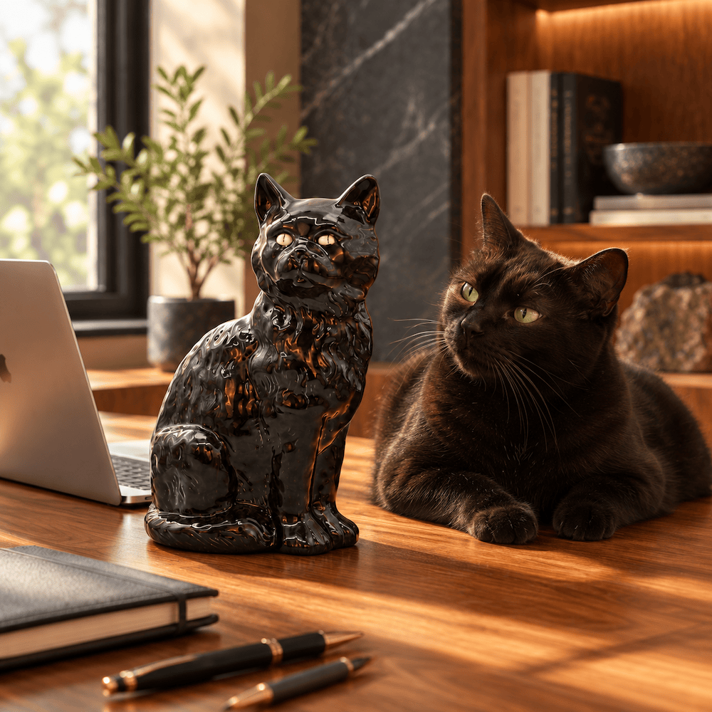 Chat en céramique - 27cm