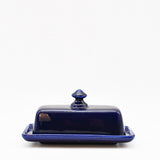 Beurrier bleu en céramique portugaise Beurrier en céramique - Bleu