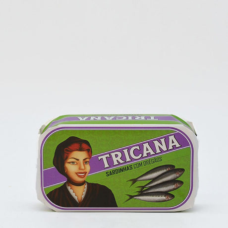 Boite de sardines portugaises à l'origan Tricana Tricana I Conserve de sardines à l'origan