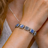 Bracelet aux motifs azulejos I Bijoux fantaisie portugais Bracelet "Azulejos"