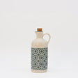 Carafe à huile en céramique motifs azulejos verts Carafe à huile en céramique "Padrão" - Verte