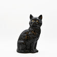 Chat en céramique noire 27 cm | Caldas da Rainha Portugal Chat en céramique - 27cm