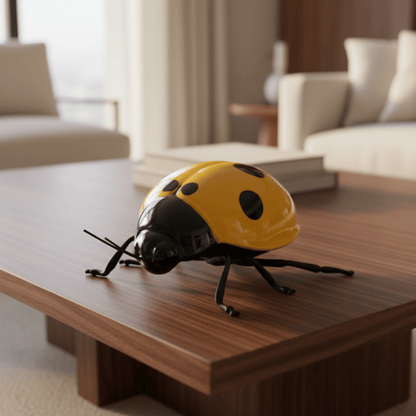 Coccinelle en céramique et laiton i Déco portugaise Coccinelle en céramique "Joaninha, voa, voa"