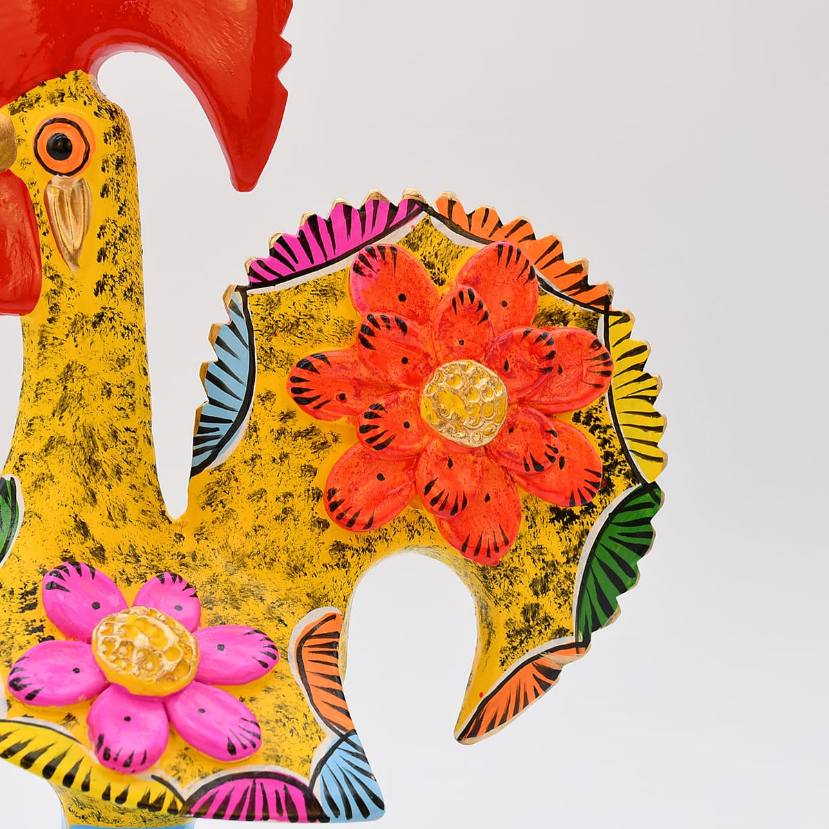 Coq de Barcelos jaune 25cm | Prazeres Côta Portugal Coq de Barcelos 25cm jaune - Prazeres Côta