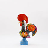 Coq de Barcelos noir 25cm | Prazeres Côta Portugal Coq de Barcelos 25cm noir - Prazeres Côta
