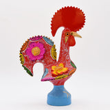 Coq de Barcelos rouge 25cm | Prazeres Côta Portugal Coq de Barcelos 25cm rouge - Prazeres Côta