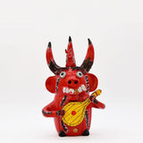 Diable et sa guitare en terre cuite - Original de Prazeres Cota Diabo com guitarra 30cm - Prazeres Côta