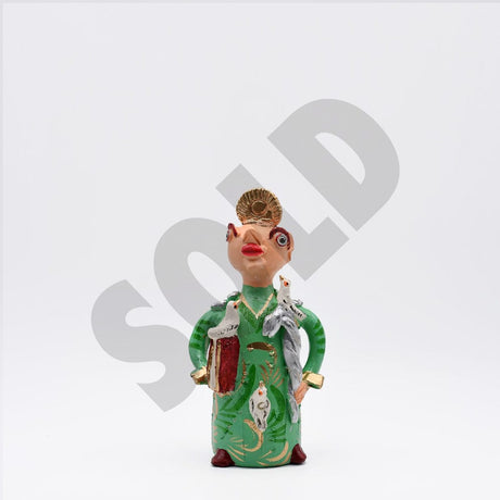 Figurine de Saint François en terre cuite 25cm São Francisco 25cm - Jùlia Côta