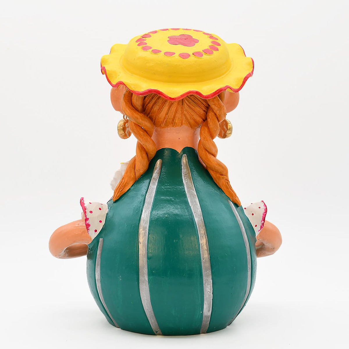 Grande figurine en terre cuite I Ar naïf du Portugal Boneca Barriguda 40cm - Prazeres Côta