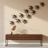 Hirondelle murale en céramique bronze du Portugal Hirondelle en céramique - Bronze