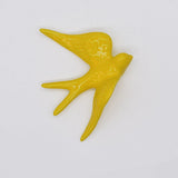 Hirondelle portugaise traditionnelle en céramique en 20 couleurs  Hirondelles moyennes en céramique 11cm - 20 couleurs Jaune vif