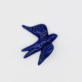 Hirondelle portugaise traditionnelle en céramique I 15 couleurs  Petite hirondelle traditionnelle en céramique - 20 couleurs Bleu Cobalt