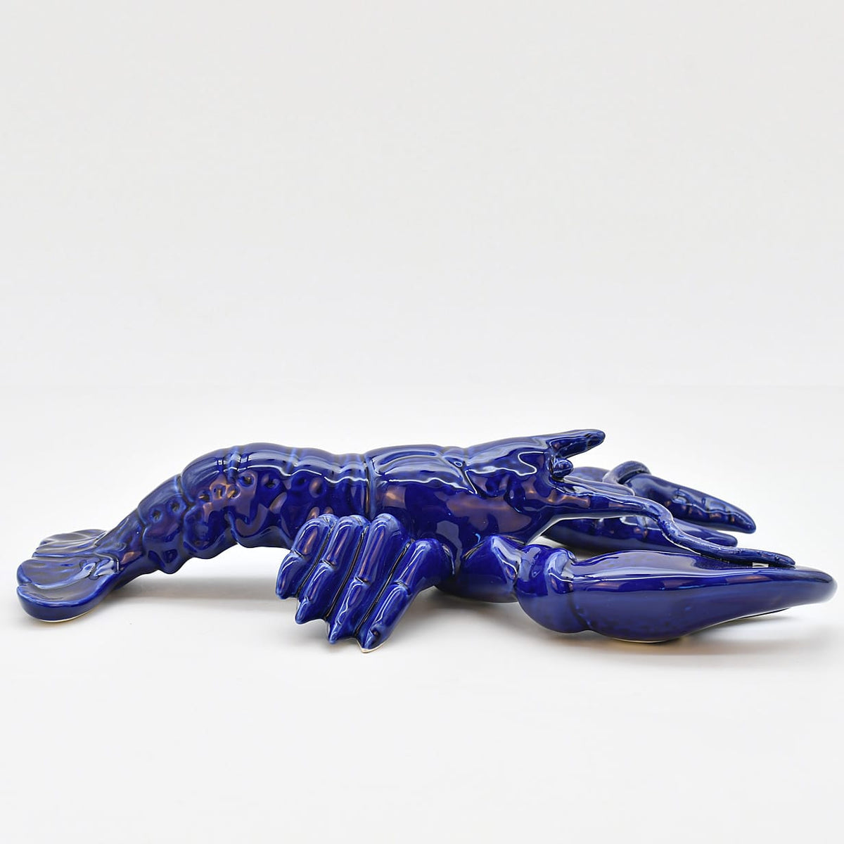 Homard en céramique bleue I Style Bordallo Pinheiro Homard en céramique - 38 cm