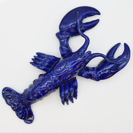 Homard en céramique bleue I Style Bordallo Pinheiro Homard en céramique - 38 cm
