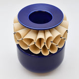 Jarra de Rufos – Jarre artisanale portugaise en faïence bleue Vase en céramique "A Jarra de Rufos" - Bleu