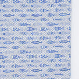 Nappe portugaise en coton motifs sardines bleues Nappe en coton "Sardinhas" - Bleu