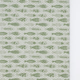 Nappe portugaise en coton motifs sardines vertes Nappe en coton "Sardinhas" - Vert