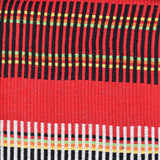Plaid portugais Mantas de Mira de aire rouge Plaid traditionnel portugais à galon - Rouge