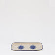 Plat rectangulaire en céramique motifs Azulejos bleus 22cm Plat en céramique "Brasão" 22cm - Bleu