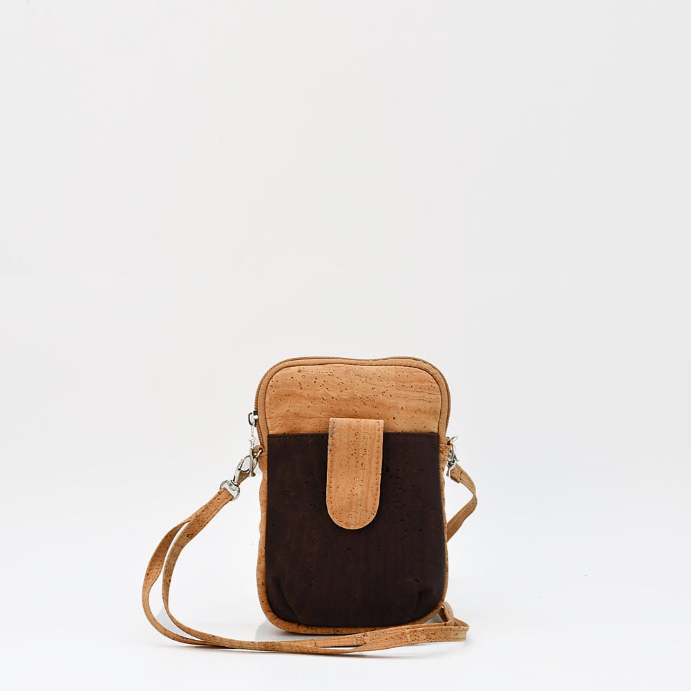 Sac panier en liège Doré et Rouge I Liège du Portugal Sac en liège Noir
