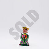 Statuette en terre cuite du Portugal 12cm par Julia Cota Boneca Minhota 12cm - Jùlia Côta
