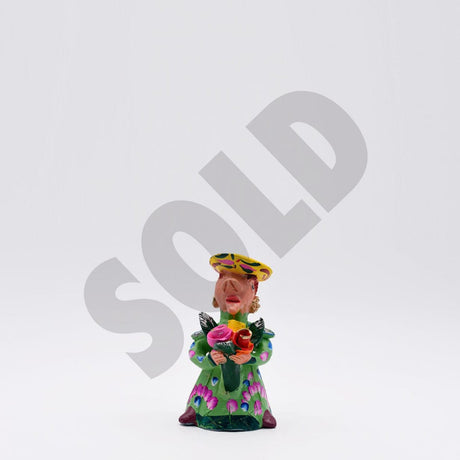 Statuette en terre cuite du Portugal 12cm par Julia Cota Boneca Minhota 12cm - Jùlia Côta