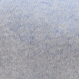 Tapis artisanal portugais bleu en sisal et fibres recyclées Echarpe plaid en laine Lambswool - 150x100cm
