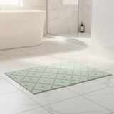 Tapis de salle de bain portugais vert 60x40cm Tapis de salle de bain 60x40 - Vert