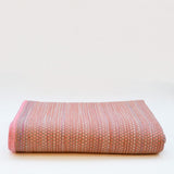 Tapis rose en fibres mélangées I Fabrication artisanale portugaise Tapis en fibres mélangées - Rose