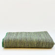Tapis vert en fibres mélangées I Fabrication artisanale portugaise Tapis en fibres mélangées - Vert