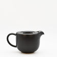 Théière en grès noir mat 50cl avec diffuseur Théière en grès “Pacifica" - Anthracite