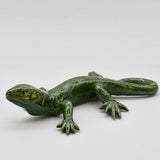 Très grand Lézard en céramique I Décoration portugaise traditionnelle Lézard en céramique - 40cm