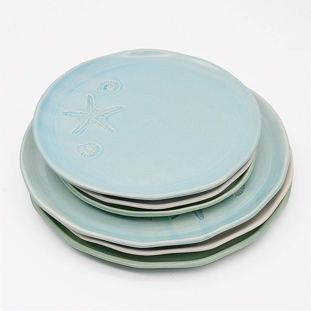 Estrela do mar I Green Plate - 27cm