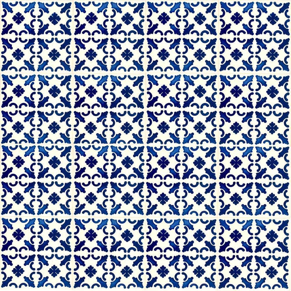 Azulejo-Fliese "Padrão" 11x11cm