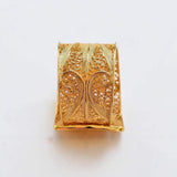 Bague en filigrane d'argent doré I Vente en ligne France Bague en filigrane "4"