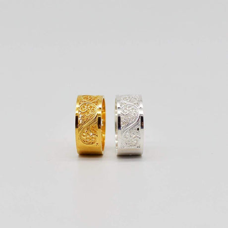 Bague en filigrane d'argent