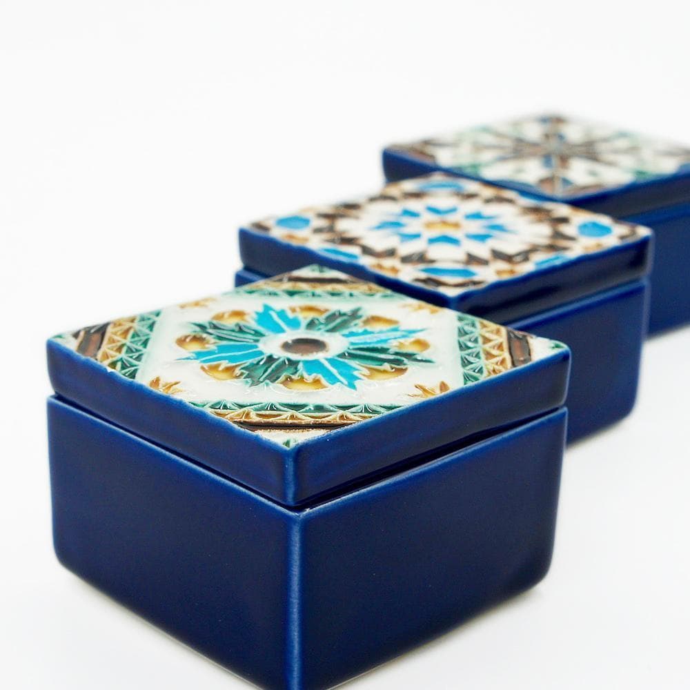 Boite en céramique "Azulejo"