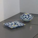 Schachtel aus Fusingglas "Azulejos"