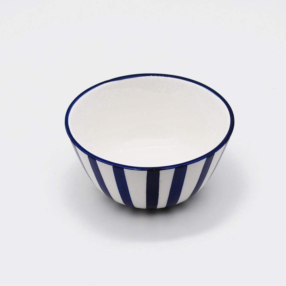 Bol en céramique portugaise  I Vente en ligne Bol "Costa Nova Mar" - 13 cm