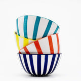 Bol en porcelaine portugaise I Vaisselle du Portugal en ligne Bol "Costa Nova Mar" - Jaune