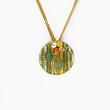 Bol en verre bleu - 13cm I Artisanat portugais Collier en verre "Marinha Grande" -