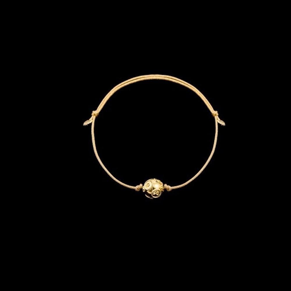 Armband von Viana I Seidenarmband mit Silberperle
