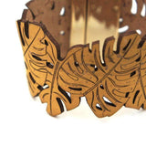 Cork bracelet - "Mustard Yellow"
