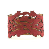 Bracelet en liège Vibrant sea rouge