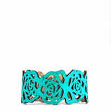 Cork bracelet - Pink Turquoise blue