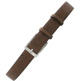Gürtel aus Kork und braunem Leder