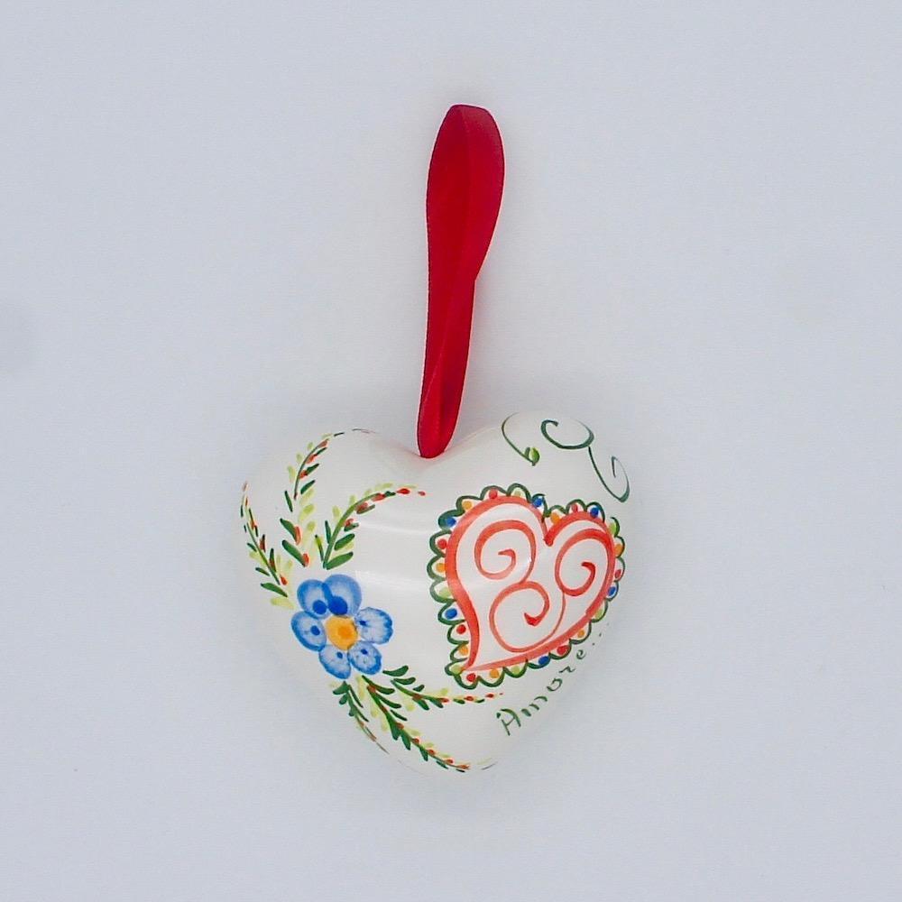Heart in ceramic "Amore"