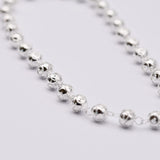 Collier de perles en argent du Portugal Conta de Viana I Collier de perles en argent