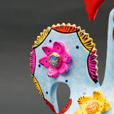 Hahn von Barcelos 25cm blau - Prazeres Côta